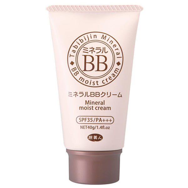 Azuma Tabibijin Mineral BB Cream Moist SPF35 40g, Japanese Taste
