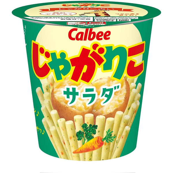 Calbee Jagarico Salad Potato Sticks (Pack of 6 Cups), Japanese Taste