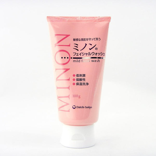 Daiichi Sankyo Minon Mild Facial Wash 100g, Japanese Taste