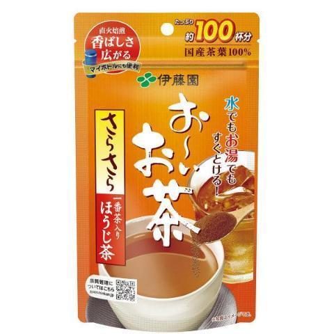 Itoen Oi Ocha Hojicha Instant Powder Tea 80g, Japanese Taste