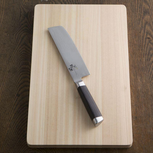 KAI Seki Magoroku Damascus Nakiri Knife 165mm AE5206, Japanese Taste