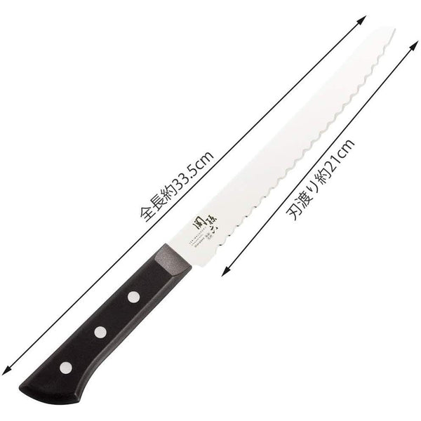 KAI Seki Magoroku Wakatake Bread Knife 210mm AB5425, Japanese Taste