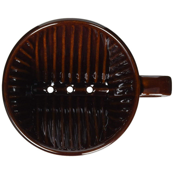 Kalita Ceramic Coffee Dripper 101 Brown, Japanese Taste
