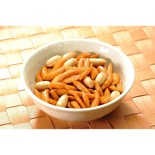 Kameda Kakinotane Snack Rice Crackers with Peanuts (Pack of 3), Japanese Taste