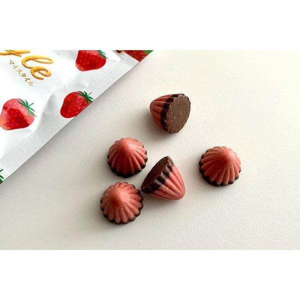 Meiji Apollo My Style Strawberry Chocolate Less Sugar 41g, Japanese Taste