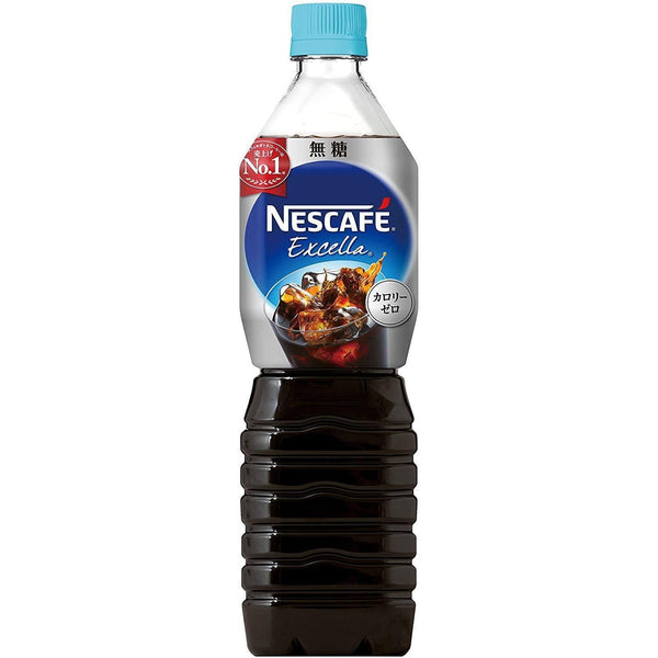 Nestlé Nescafé Excella Sugar-free Black Coffee Bottle 900ml x 3 Bottles, Japanese Taste