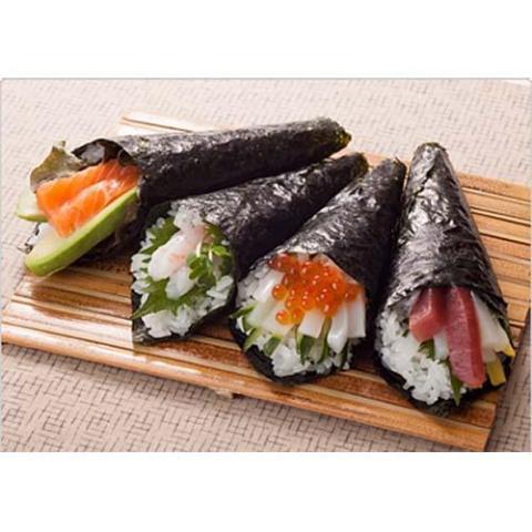 Ohmoriya Nori Seaweed for Temaki Sushi 24 Sheets, Japanese Taste
