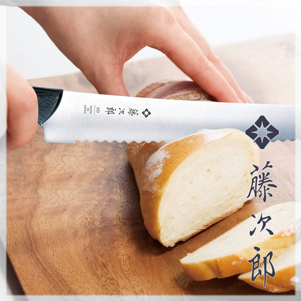 Tojiro Bread Slicer Molybdenum Vanadium Steel Bread Knife 270mm F-687, Japanese Taste