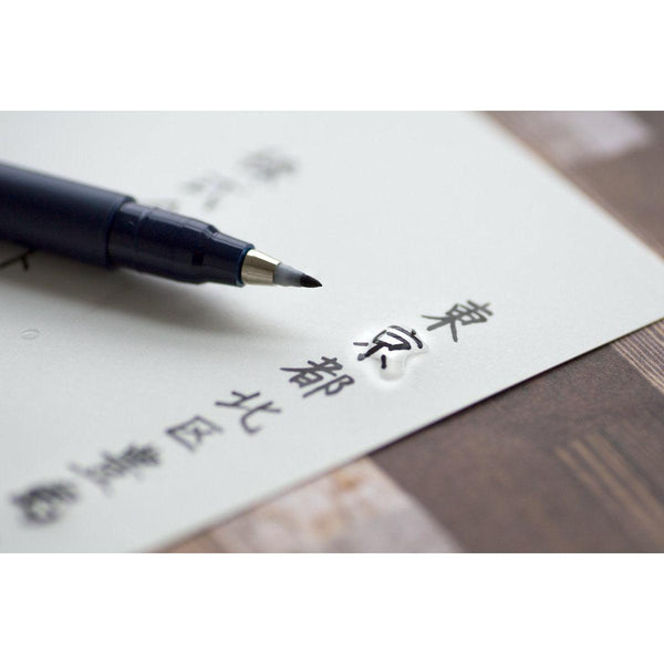 Tombow Fudenosuke Water Based Calligraphy Pen Hard Tip, Japanese Taste