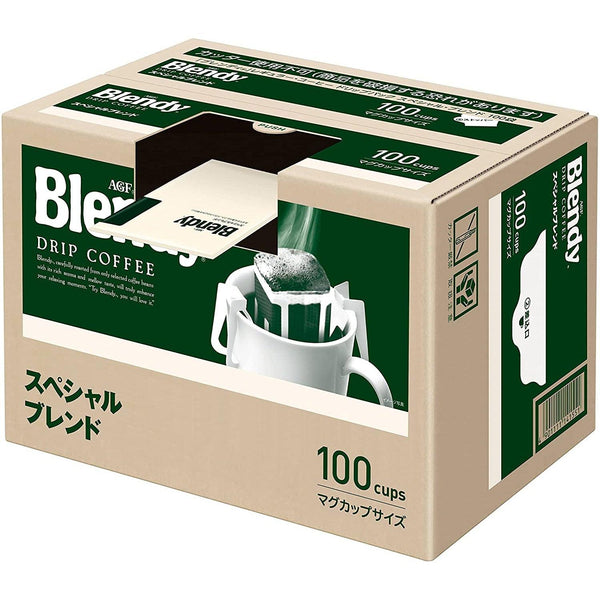 AGF Blendy Drip Coffee Special Blend 100 Bags, Japanese Taste