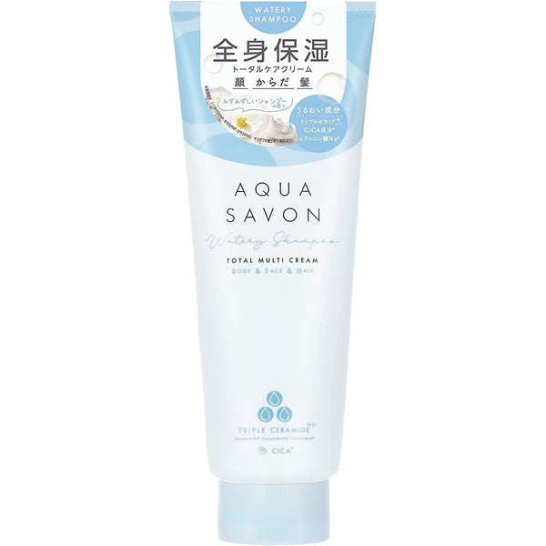 Aqua Savon Total Multi Cream Cica Body Face & Hair Cream 22a 230g-Japanese Taste