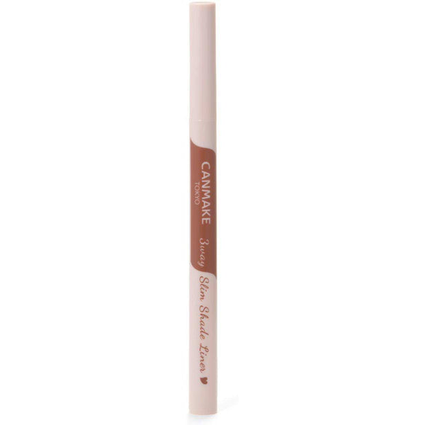 Canmake 3 Way Slim Shade Liner Eyebrow Pencil 01 Natural Brown-Japanese Taste
