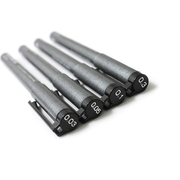 Copic Multiliner Marker Set Black 4 Pens-Japanese Taste
