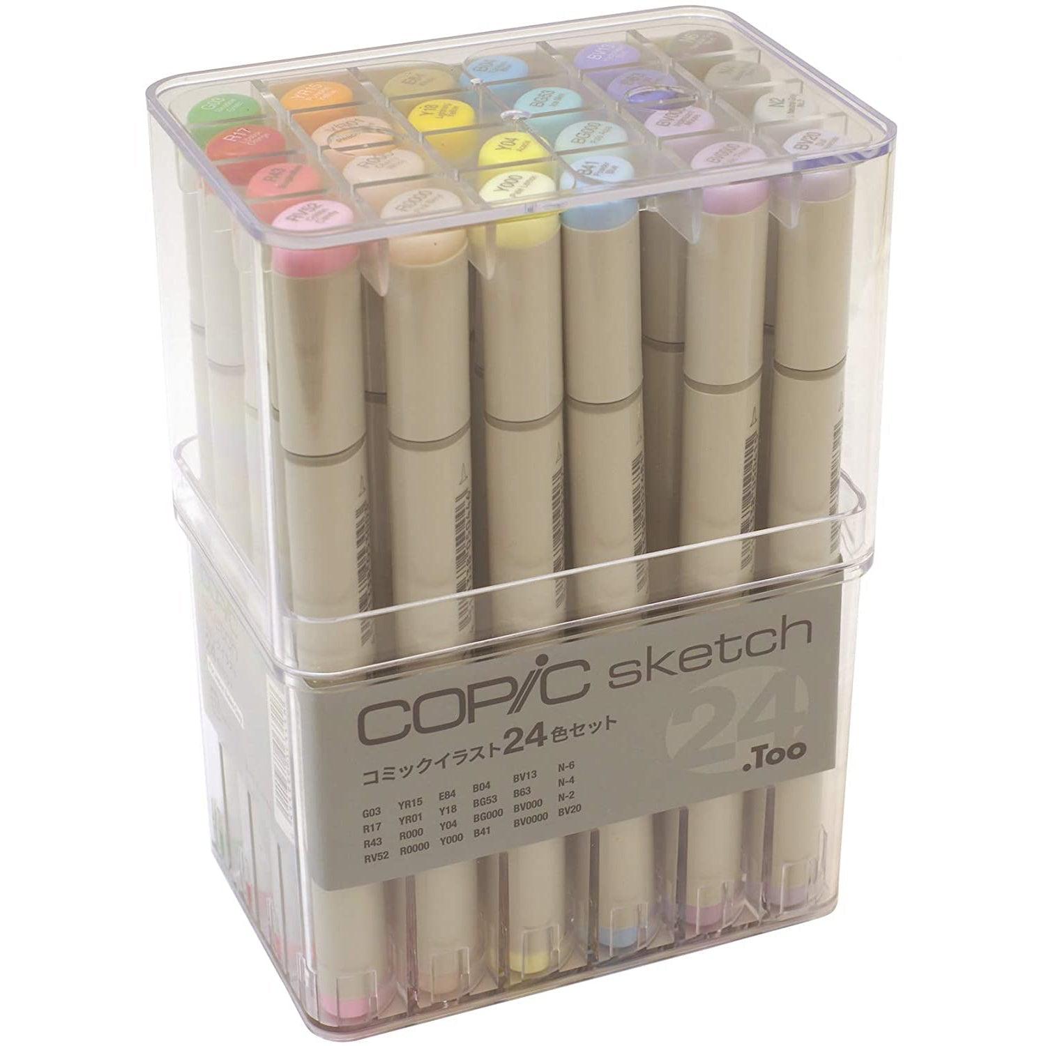 Copic Sketch Marker Set of 6 - Perfect Primaries - Copic-shop.co.uk