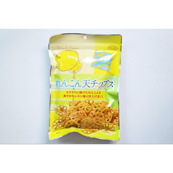 Daiko Setouchi Lemon Renkon Chips Lotus Root Chips 50g, Japanese Taste