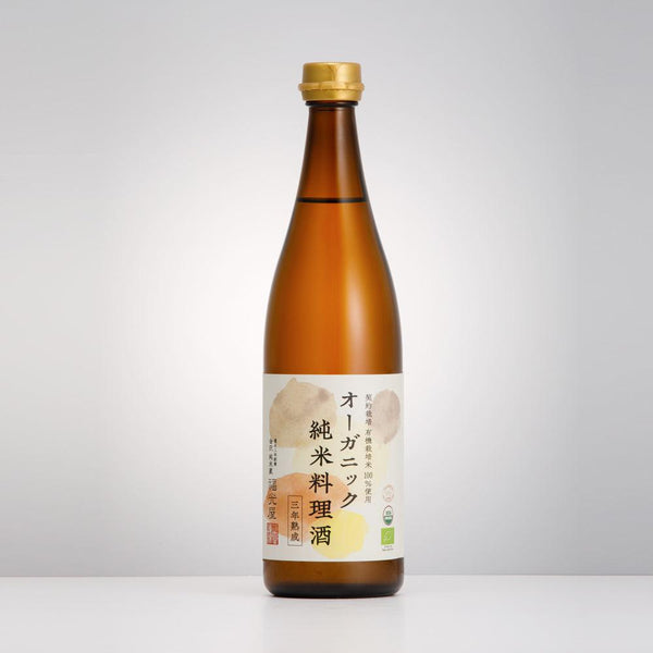 Fukumitsuya Organic Cooking Sake Pure Rice Wine Seasoning 720ml, Japanese Taste
