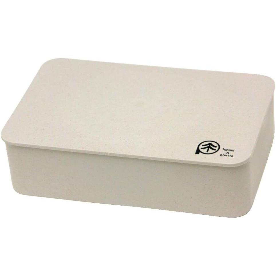 Sakura One-Tier Slim Bento Box (550ml) | White