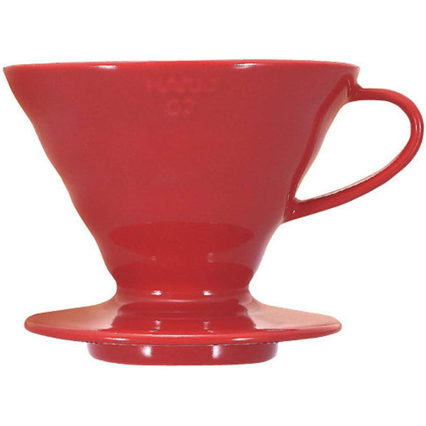 Hario V60 Ceramic Coffee Dripper 1~4 Cups Red-Japanese Taste
