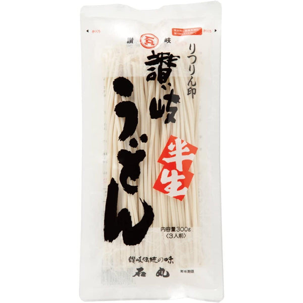 Ishimaru Sanuki Udon Half Dried Udon Noodles 300g, Japanese Taste