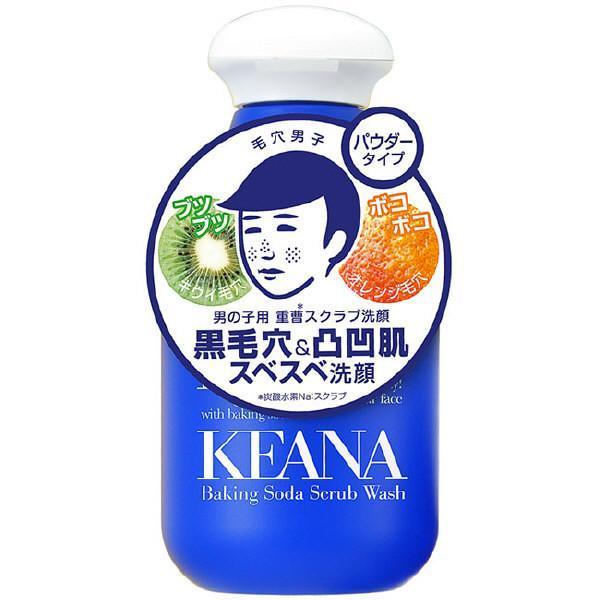 Ishizawa Lab Keana Nadeshiko Baking Soda Scrub Face Wash for Men 100g-Japanese Taste