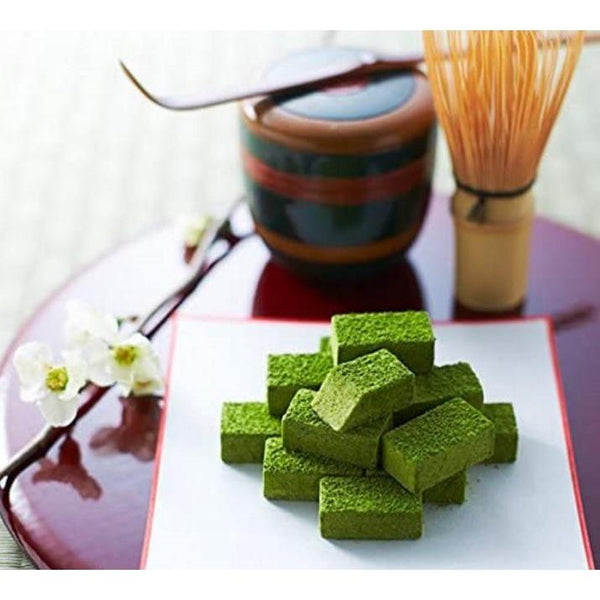 Itohkyuemon Matcha Green Tea Nama (Raw) Chocolate 16 Pieces, Japanese Taste