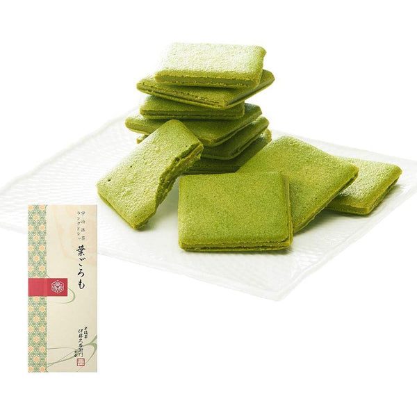 Itohkyuemon Uji Matcha Langue de Chat Biscuits 10 Pieces, Japanese Taste