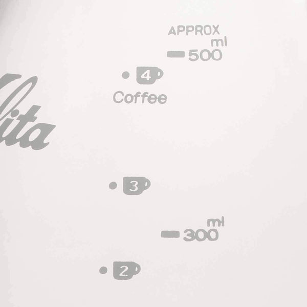 Kalita Glass Coffee Server G 500 (for 2~4 Servings), Japanese Taste
