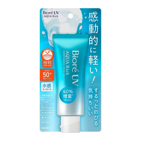 Kao Biore UV Aqua Rich Watery Essence SPF50+ PA++++ 70g, Japanese Taste