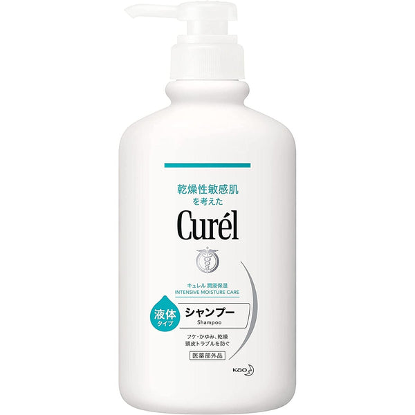 Kao Curel Scalp Care Shampoo for Sensitive Scalp 420ml, Japanese Taste