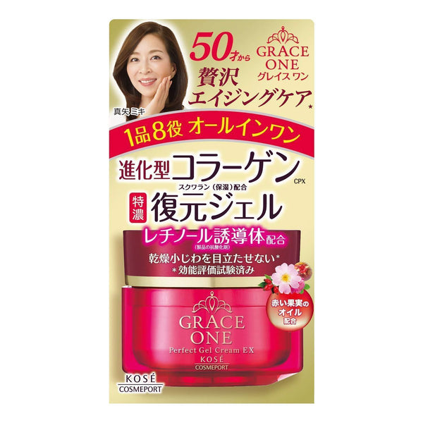 Kose Grace One Perfect Gel Cream Ex 100g, Japanese Taste