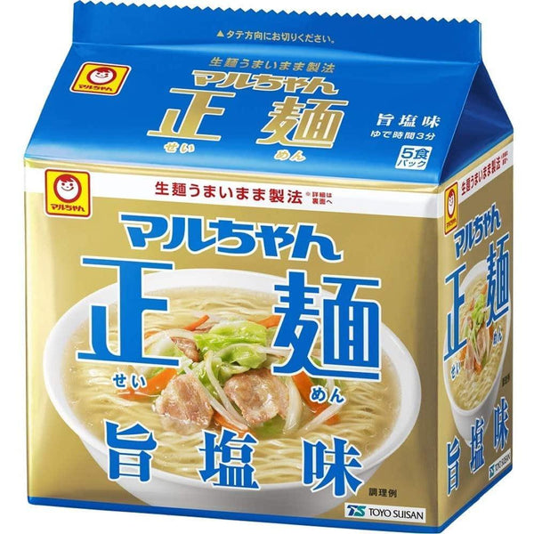 Maruchan Seimen Shio Ramen Instant Noodles 5P, Japanese Taste