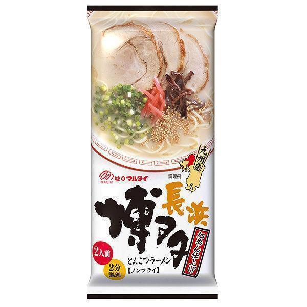 Marutai Hakata Nagahama Soy Sauce Tonkotsu Instant Ramen (Pack of 3), Japanese Taste