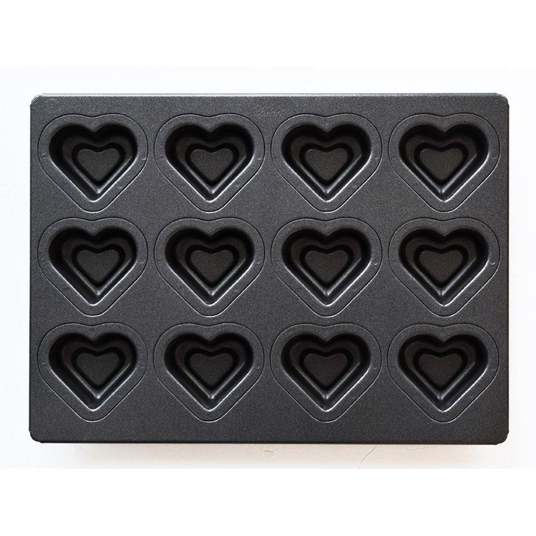 Heart Shape Love Silicone Mold, Non-stick Easy Release Heart Shaped  Silicone Mold Tray For Handmade Chocolate, Dessert 