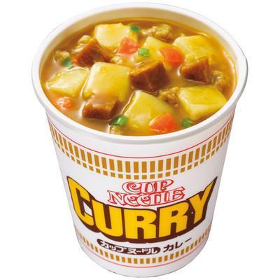 Nissin Cup Noodle Curry Instant Curry Ramen Noodles 87g, Japanese Taste