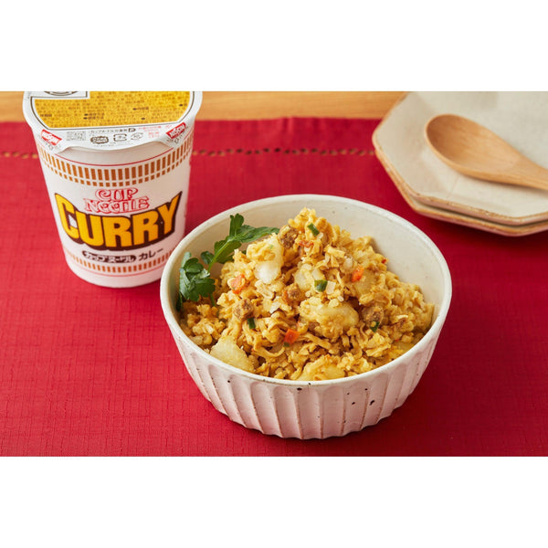 Nissin Cup Noodle Curry Instant Curry Ramen Noodles (Pack of 6), Japanese Taste