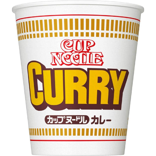 Nissin Cup Noodle Curry Instant Curry Ramen Noodles (Pack of 6), Japanese Taste