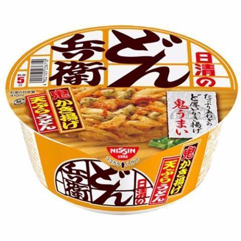 Nissin Donbei Kakiage Tempura Udon Instant Noodles 87g, Japanese Taste