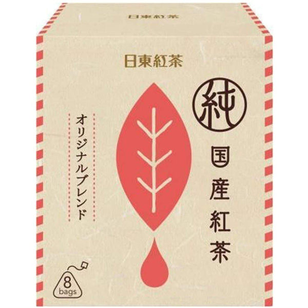 Nittoh Kocha Pure Japanese Black Tea Original Blend 8 Tea Bags, Japanese Taste