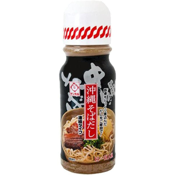 Okinawa Soba Dashi Black Tonkotsu Flavor Soup Base 390g, Japanese Taste