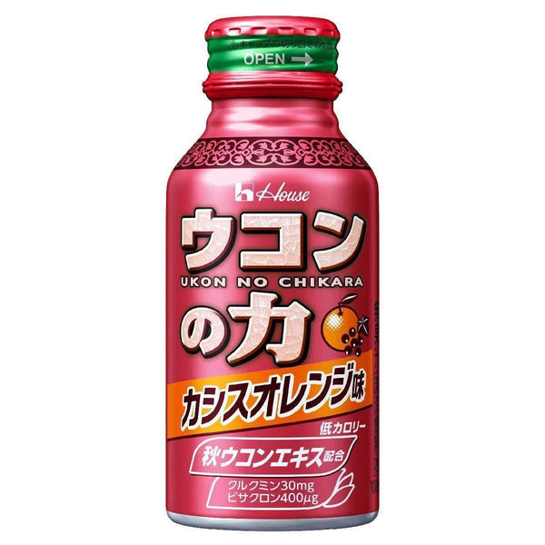 P-2-HOUS-UKNDRK-CO6-House Ukon no Chikara Turmeric Supplement Drink Cassis Orange Flavor 6 Bottles.jpg