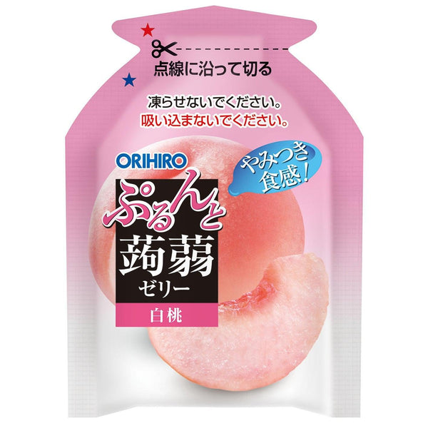 P-2-ORIH-KNJPCH-120:6-Orihiro Konjac Jelly Snack Peach Flavor 120g (Pack of 6).jpg
