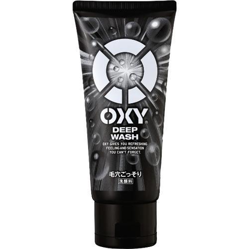 Rohto Oxy Deep Face Wash Men’s Charcoal Cleanser 130g, Japanese Taste