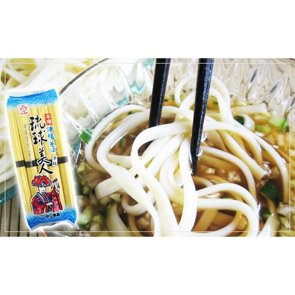 Ryukyu Bijin Hand Rolled Okinawa Soba Japanese Instant Noodles 200g, Japanese Taste
