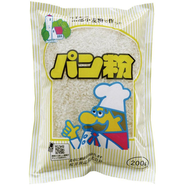 Sakurai Foods Additive Free Panko Bread Crumbs 200g, Japanese Taste