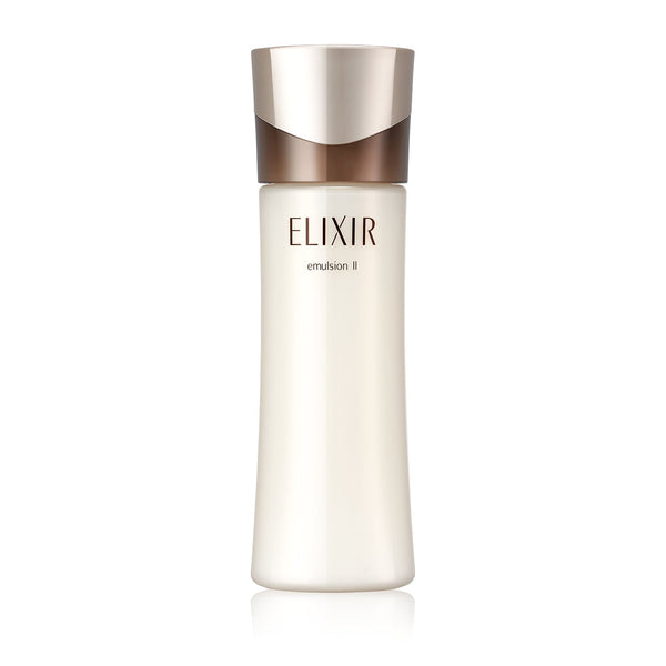 Shiseido Elixir Advanced Skin Care by Age Emulsion (Anti Aging Skin Glowing Face Milk) 130ml, Japanese Taste
