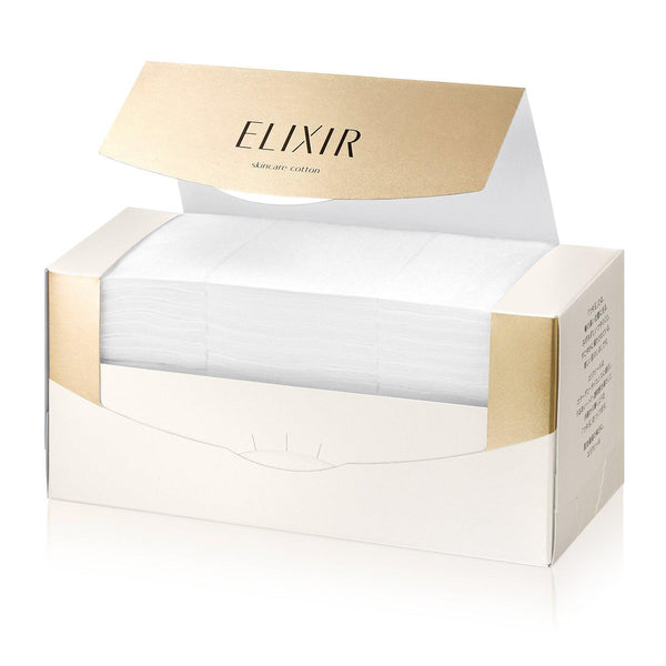 Shiseido Elixir Skincare Silk Cotton Pad 60 Sheets, Japanese Taste