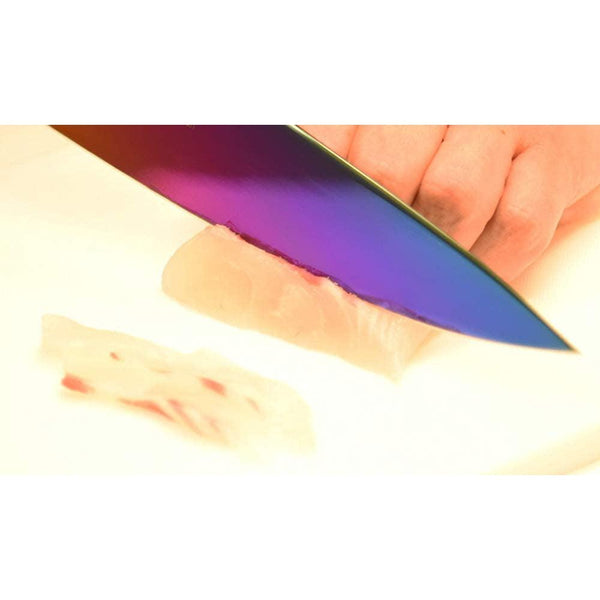 Sumikama Kasumi Titanium Kitchen Knife Opal 200mm, Japanese Taste