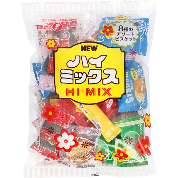 Takara Seika New Hi-Mix Sharing Size Assorted Biscuits 8 Variations 270g, Japanese Taste