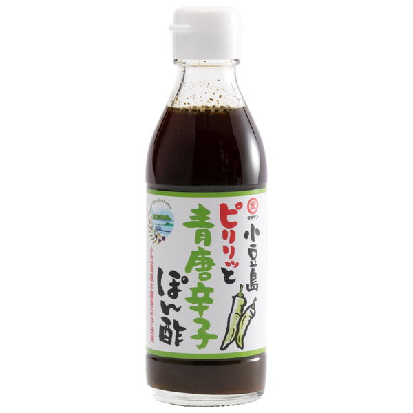 Takesan Ponzu Green Pepper Spicy Ponzu Sauce 200ml, Japanese Taste