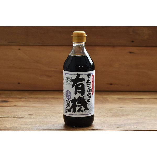 Teraoka Koikuchi Shoyu Organic Japanese Dark Soy Sauce 500ml, Japanese Taste